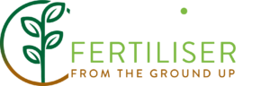 Functional fertiliser logo white