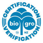 Biogro Certification Functional Fertiliser Nz